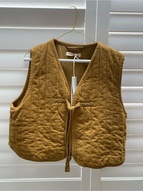 NWT Beaumont Organic Cordouroy Vest